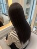 最高な仕上がりに☆極艶縮毛矯正+カット