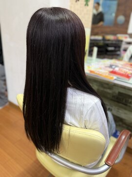 アークスヘアー 20代30代40代大人可愛い髪質改善カラー艶感ストレート透明感