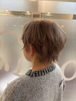 ヘアースペースブルーム ヒーロー 園田店(HAIR SPACE BLOOM hero)&nbsp;【園田/ショートカット】ミルクティーベージュ