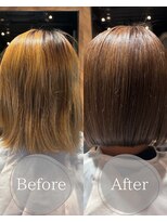 ヘアーロール(Hair Role)&nbsp;★ダブルカラー×グレージュボブ★