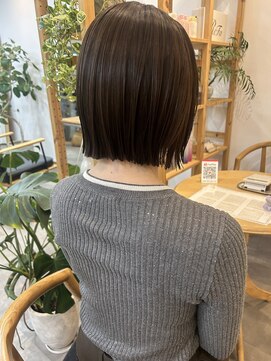 ソラ(SORA.) 切りっぱなしボブ/ボブ/外ハネボブ/20代/30代/40代/50代/透明感