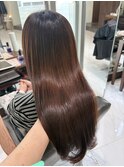 縮毛矯正でまとまる髪の毛に！