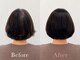 アミーベル クレール(AMI a BELLE Clair)の写真/【髪質改善×白髪染め】栄養補給することで髪に負担をかけずに染まる白髪染め☆染める度に髪がキレイに♪