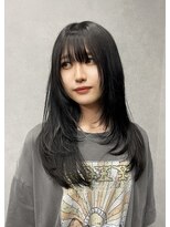 ペヴァ バイ シエンゴールド(PEVA by CIEN gold)&nbsp;レイヤーカット/顔周りレイヤー/前髪カット#浜松駅#カラー