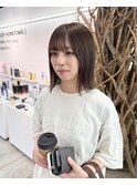 柔らかベージュ6.21ミルクティーブロンド