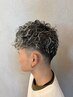 メンズカット+パーマ+ハイライト￥23000