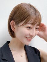 ロンド ロワール 門前仲町(Lond Loire)&nbsp;髪質改善ボブ縮毛矯正ミディアムレイヤー似合わせカット門前仲町
