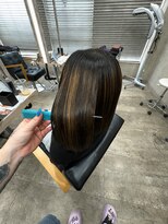 トゥルークリエイション 新越谷(True Creation) 着物ヘア/大人ガーリー/ダークアッシュ/似合わせカット/新越谷