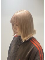アッシュ 戸塚店(Ash)&nbsp;戸塚/ハイトーン/ミルクティーカラー/外ハネボブ
