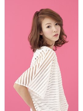 アース 花小金井店(HAIR&MAKE EARTH) 肩下フェミニンカール【EARTH花小金井店】