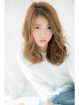 ローレン(LOREN) ＊LOREN＊柔らかナチュラルウェーブ♪かきあげ綺麗セミロング