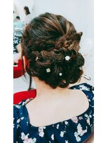 スタジオアズ(studio AZ) 編みこみアレンジ