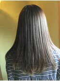 自然×柔らかな仕上がり♪伸ばしかけストレート