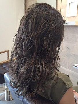 オーブ ヘアー ビーヴ 調布店(AUBE HAIR beve) ウェットな質感♪ウェーブスタイル
