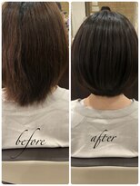 リライト&nbsp;［relight尼崎］まとまり◎髪質改善で創るショートスタイル