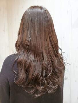 ククル ヘアー(cucule Hair) 京都・西院cuculehair　柔らか質感ラベンダーベージュ