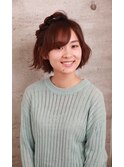 ボブでも簡単アレンジ☆