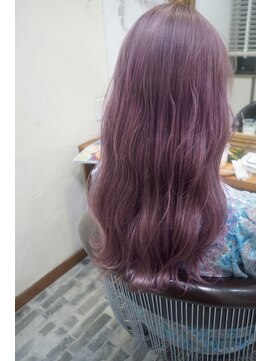 ヘアーサロン 6(hair salon) ダブルカラーピンクパープル