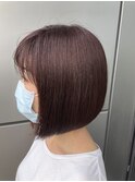 イルミナカラー×ショートボブ