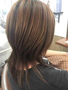 ヘアアンドスパ アイリス hair&spa Iris 【南鳩ヶ谷1分☆30代からの本格サロン】レイヤーウルフ