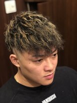 ヒロギンザ 八重洲店(HIRO GINZA)&nbsp;ハイライトツイストスキンフェード