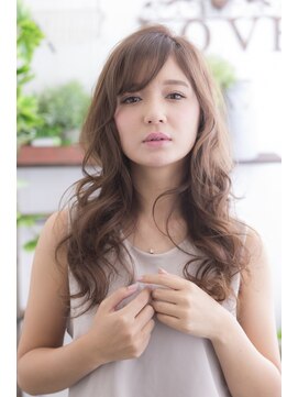 ミエル ヘア 新宿(miel hair) 〈mielhair新宿〉大人可愛いゆるふわスタイル　イルミナ