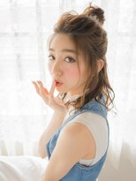 オジコロジ(ojiko.roji)&nbsp;☆月曜営業☆ojiko.roji大人可愛いゆるふわお団子ハーフアップ