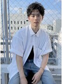 ラフショートアップバング