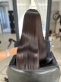 ボンズサロン オモテサンドウ(BONDZSALON OMOTESANDO) オーガニックシルキーストレート♪ブリーチ毛にも可能