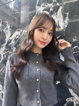 ヴィオットバイサロン(Viot by Salon) 小顔　シルクレイヤー　ブラウン　韓国風　【有村】