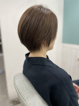 メモリーズ 水天宮前店(Memories) 大人可愛い30代40代50ショートボブショート丸みショート