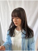 透明感アッシュカラー