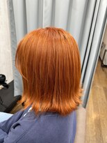 テーラヘアー 幕張本郷店(TELA HAIR) オレンジカラー