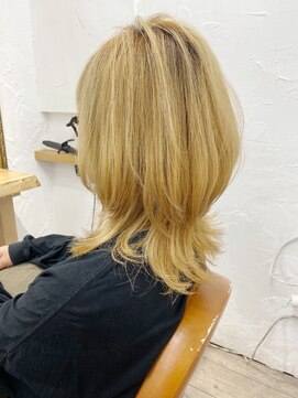 ミッシェル アフロート(michelle afloat) 30代40代50代◇3Dカーブカット◇ウルフ風レイヤーstyle◇