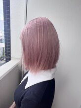 アレンヘアー 函館店(ALLEN hair) ハイトーンピンクカラー