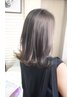似合わせカット＋ハイライト（ケアブリーチ）＋全頭ONカラー　￥21450→￥14300