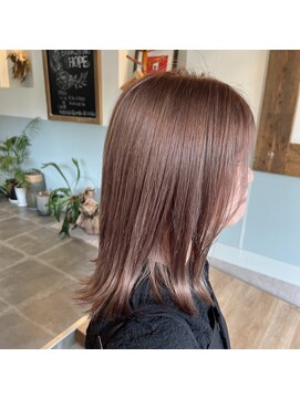 ブレスヘアー(Breath hair) 柔らかベージュカラー