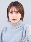 大人ショートショートボブショートカット30代40代大分市ショート