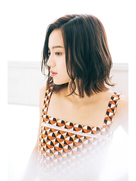 ブランロール 中目黒店(Blanl'or) 大人ガーリー/ダークアッシュ/似合わせカット/レイヤーカット