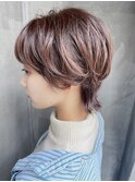 ＃ふんわりボリュームパーマ＃ウルフ風＃ショート