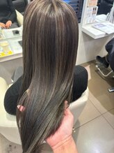 ジュイール 武蔵村山店(jouir) 春にオススメ♪グレージュダブルカラーハイライトカラー