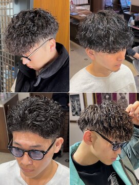 宮崎理容院 オークス店  人気メンズパーマ４選