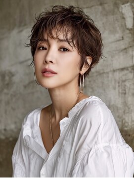 アルトリスト(Altruist Aging×HAIR&SPA) ★ダークアッシュ大人ガーリーボブ着物似合わせカット/髪質改善