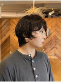 くせ毛風ショートパーマ