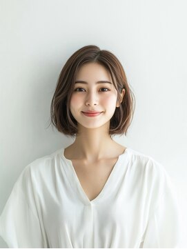 e.m.a プレミアムビューティーサロン 栄駅店(e.m.a PREMIUM BEAUTY SALON) ボブ/イメチェン/外ハネボブ/美髪/ワイドバング/髪型
