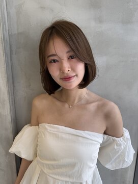 ロンドルーチェ 心斎橋(Lond luce) 大人ガーリー×似合わせカット【髪質改善／縮毛矯正】