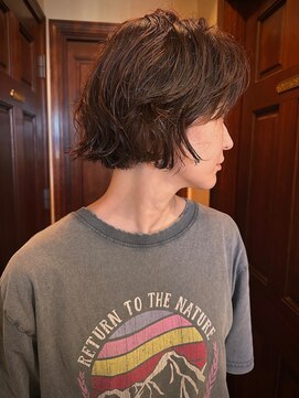 フランジェッタヘアー(Frangetta hair) ボブ☆ニュアンスパーマ！担当川合