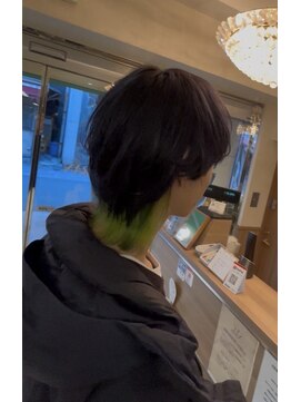 ユキオグループ グラン(yg GRAN) 20代30代◎ウルフネイビー×グリーンで垢抜けイメチェン