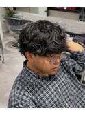 シャドウパーマ/スパイラルパーマ/無造作パーマ/メンズパーマ