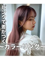 テーラヘアー 葛西店(TELA HAIR)&nbsp;ブリーチ１回／ハイトーン/ピンクベージュ／レイヤーカット
